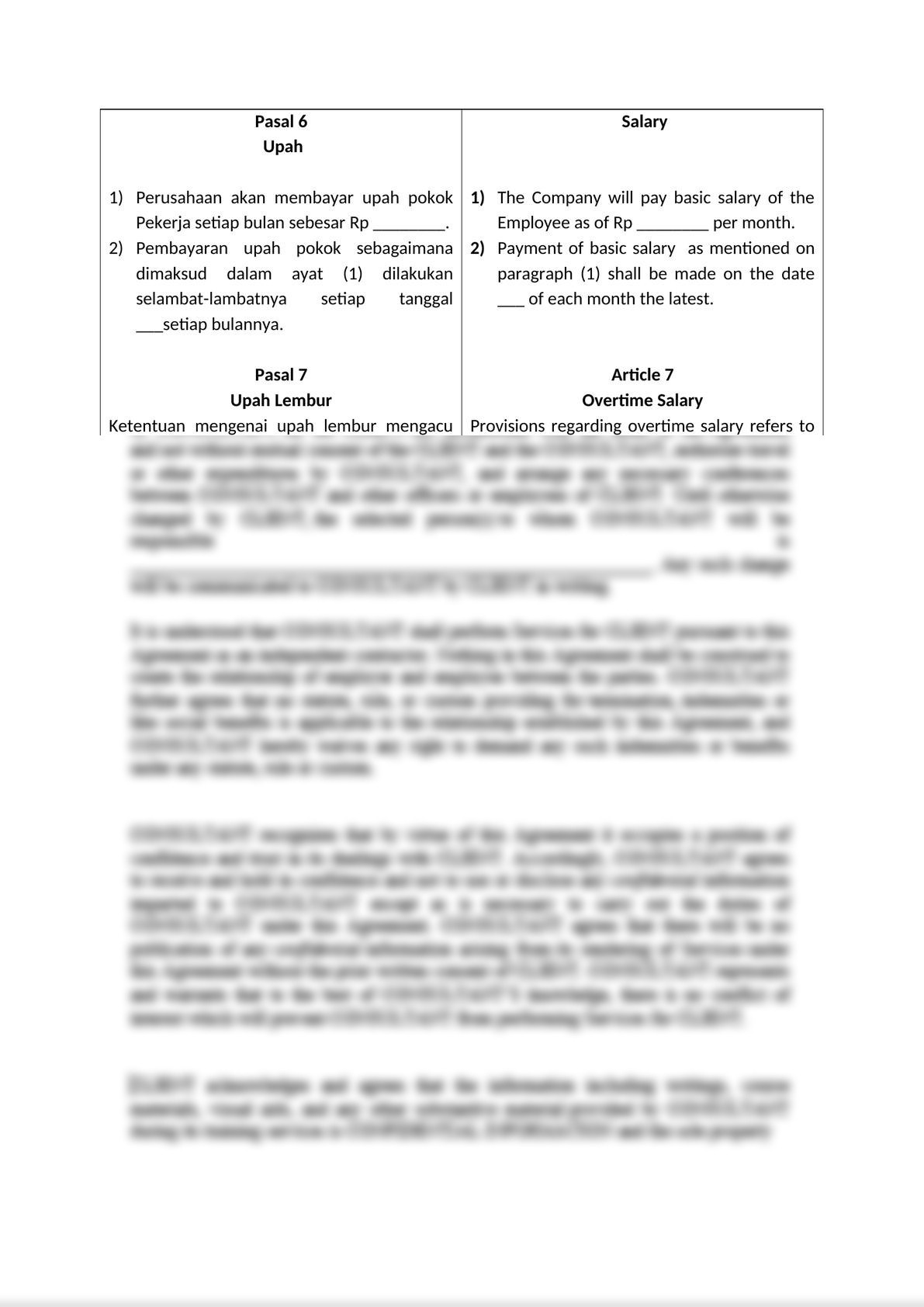 This Indefinite Period Employment Agreement Template-Indonesia-3