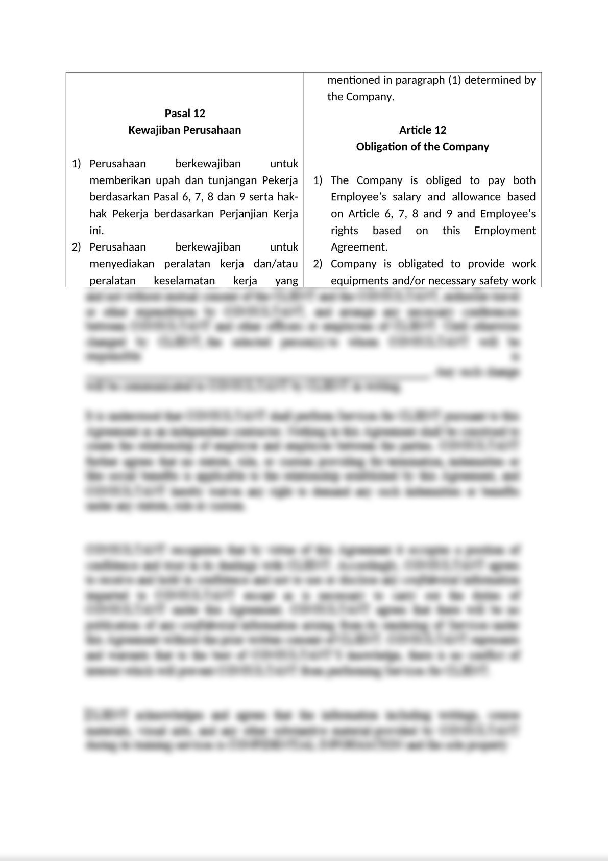 This Indefinite Period Employment Agreement Template-Indonesia-5