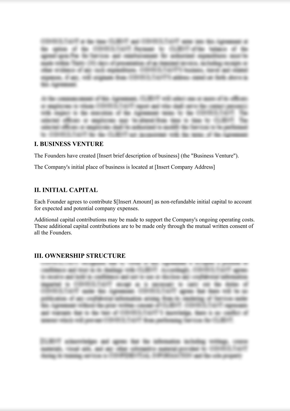 A founders agreement template-0