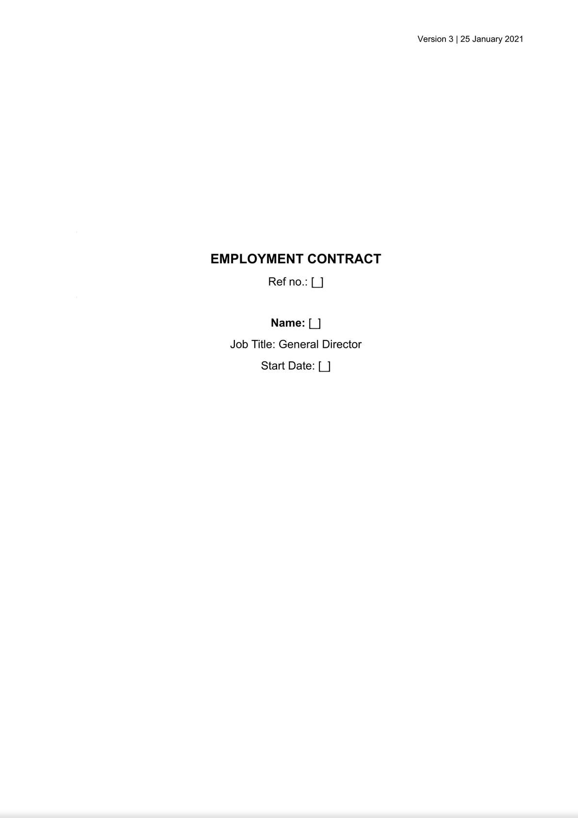 EMPLOYMENT CONTRACT-0