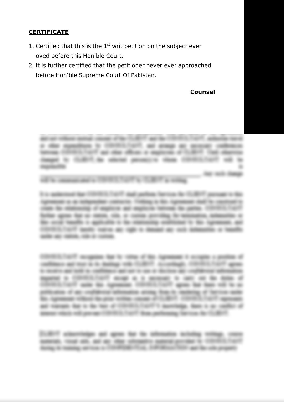 Writ Petition Under Article 199 Of The Constitution Of Pakistan, 1973 For Quashment Of FIR-3