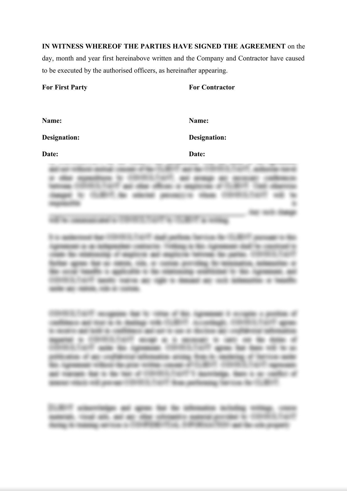 Cafeteria Contract Agreement-3