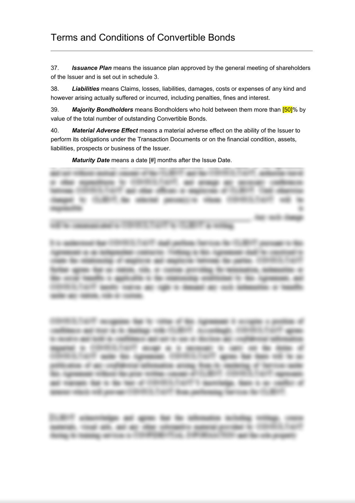 Terms and Conditions of Convertible Bonds-4