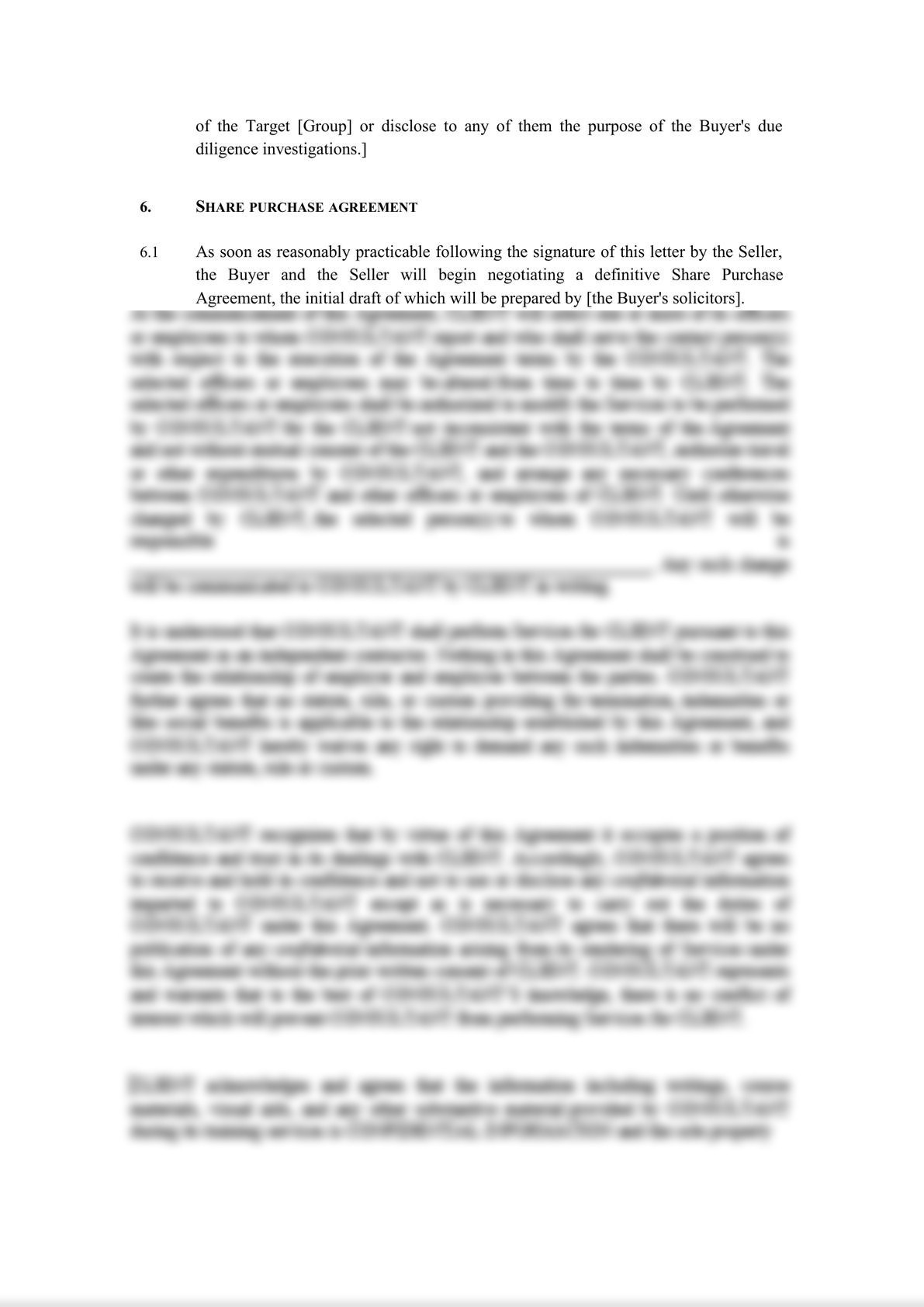 Letter of Intent-International Acquisition (M&A)-5