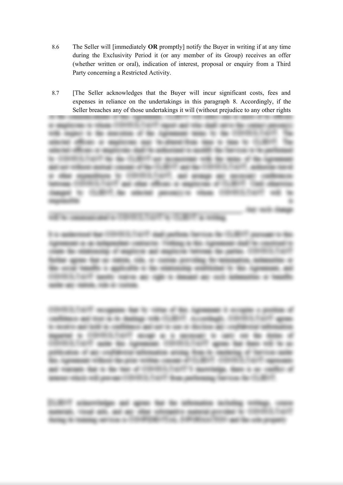 Letter of Intent-International Acquisition (M&A)-9