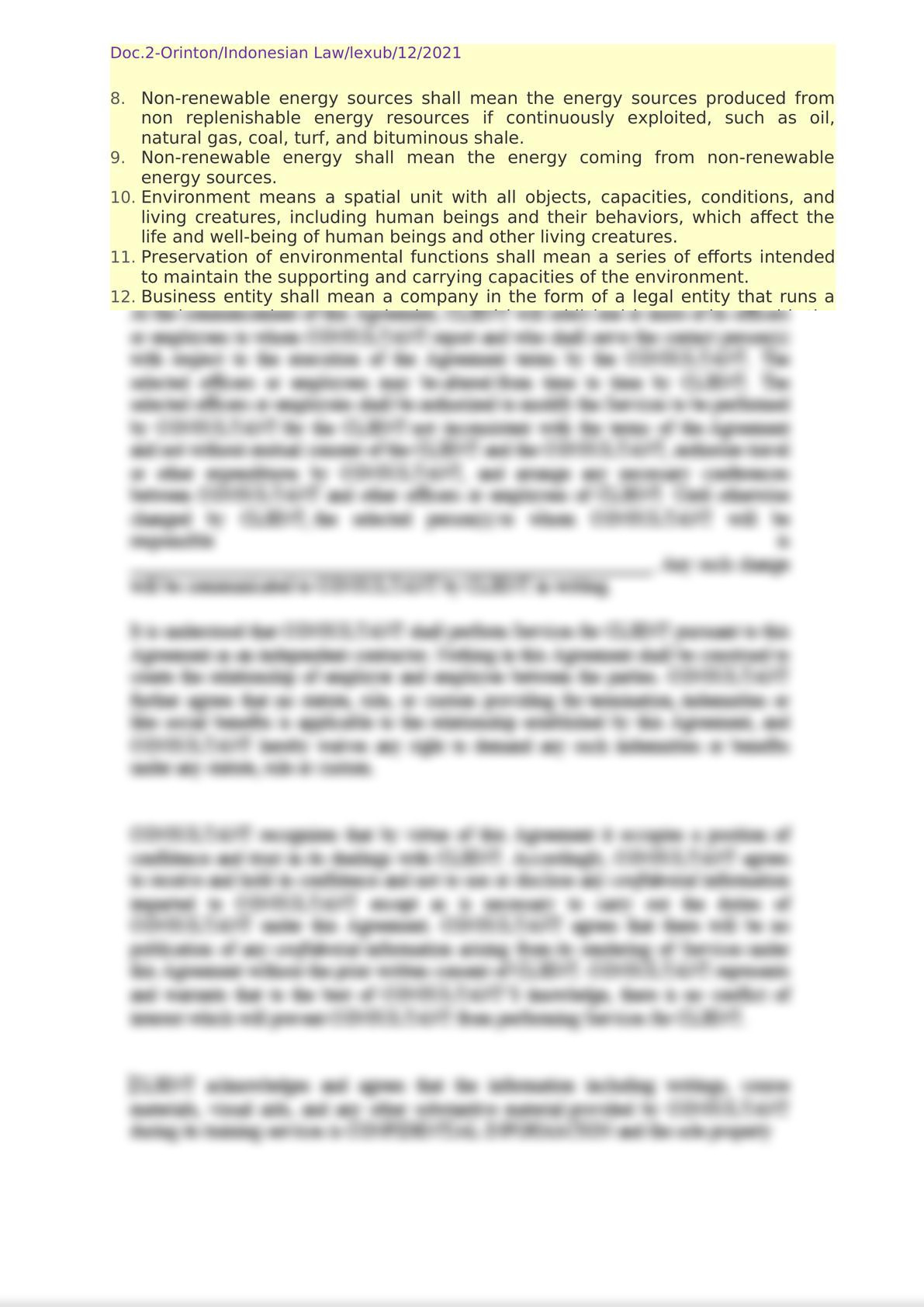 The Law of Republic of Indonesia Number 30 of 2007 concerning Energy-1