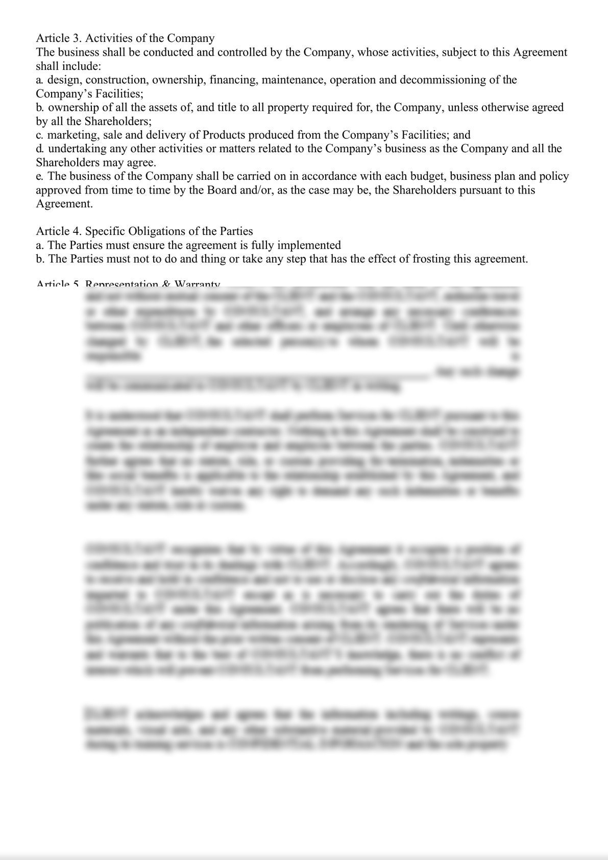 Amended Shareholders Agreement-1