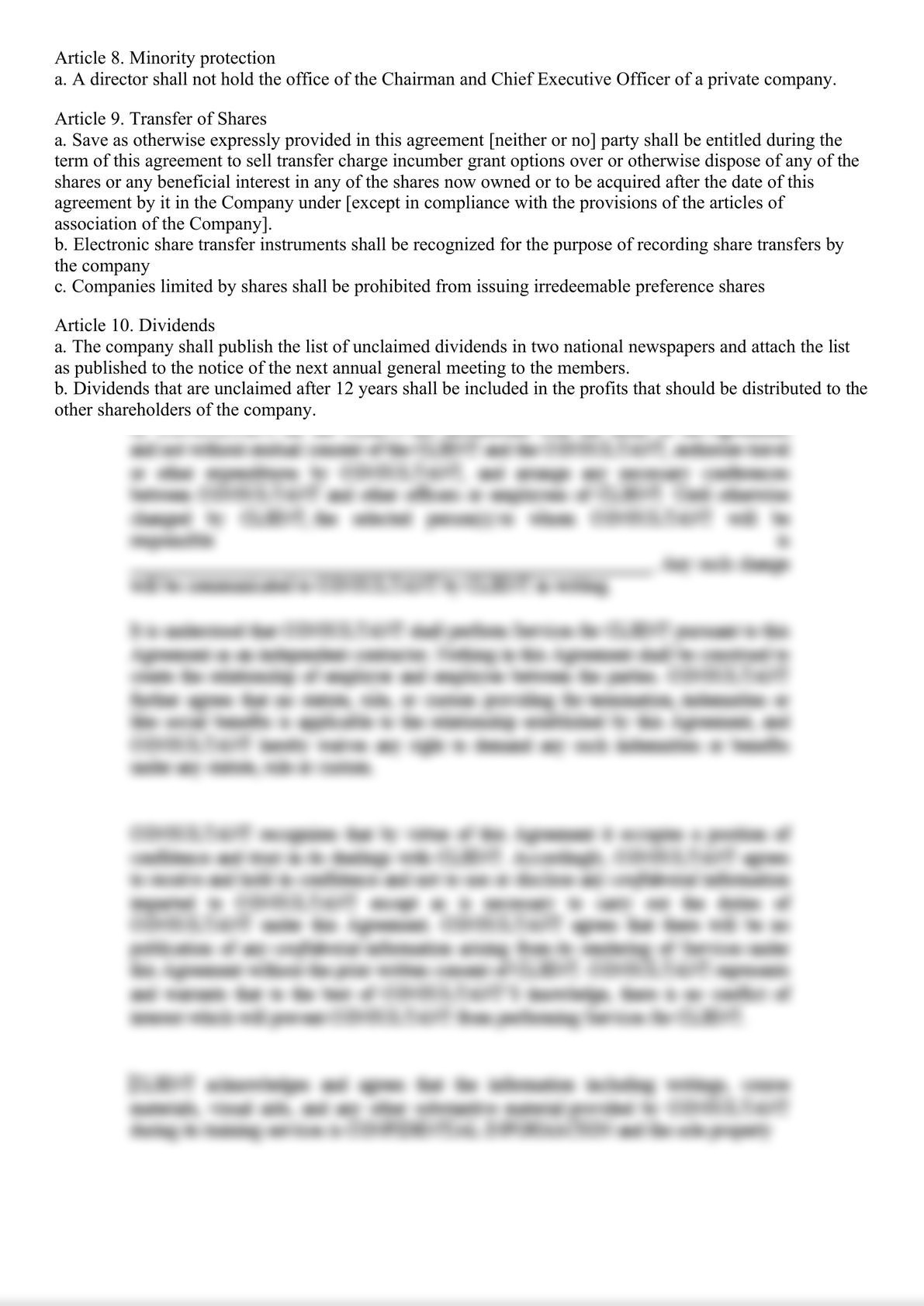 Amended Shareholders Agreement-3
