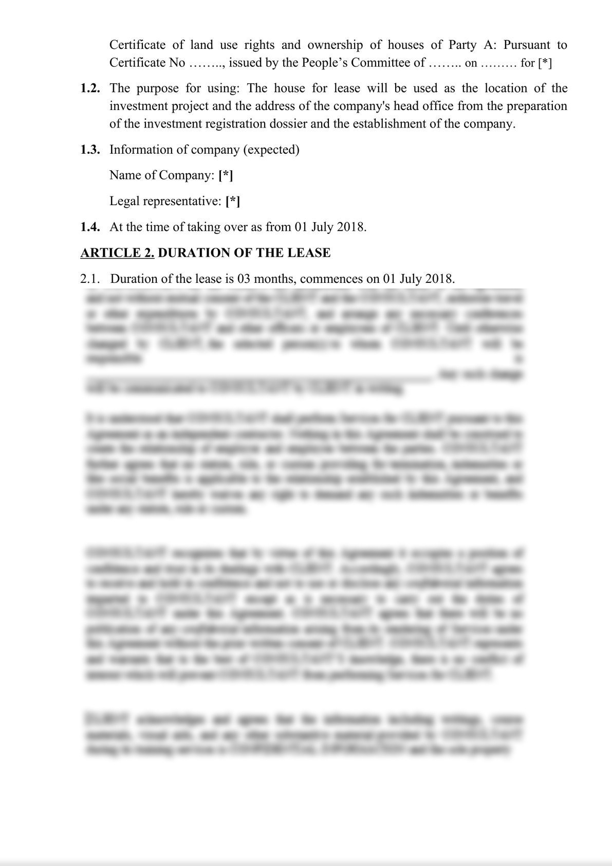 House Lease Agreement-1