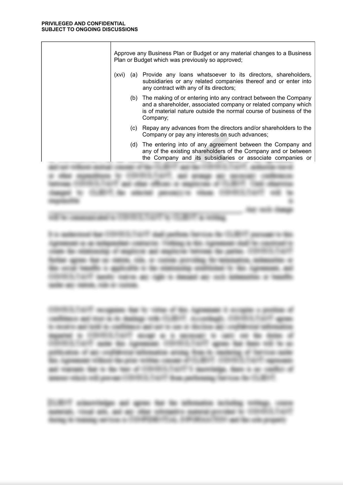 International Joint Venture Agreement Term Sheet-3