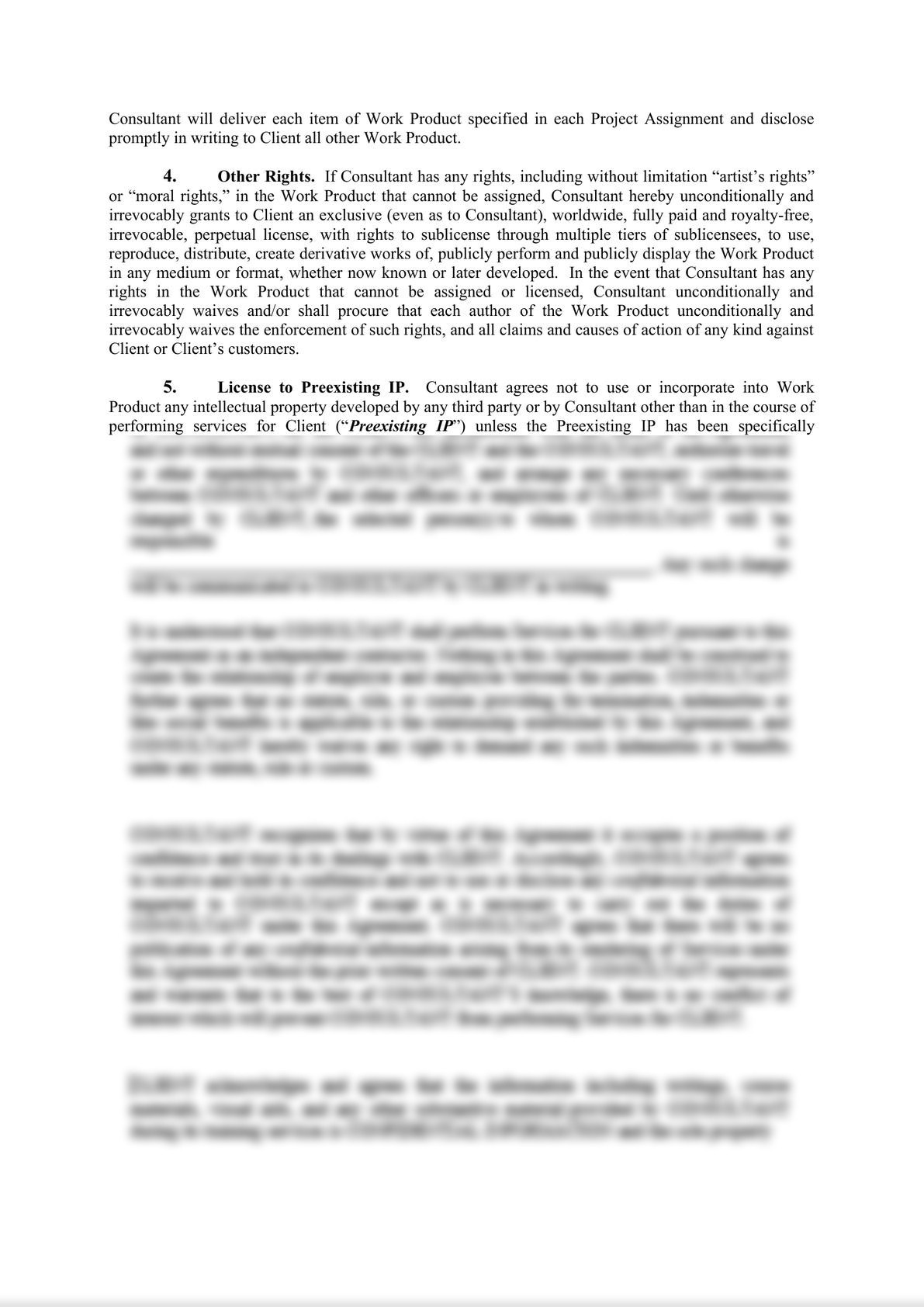 Form of Consulting Agreement-1