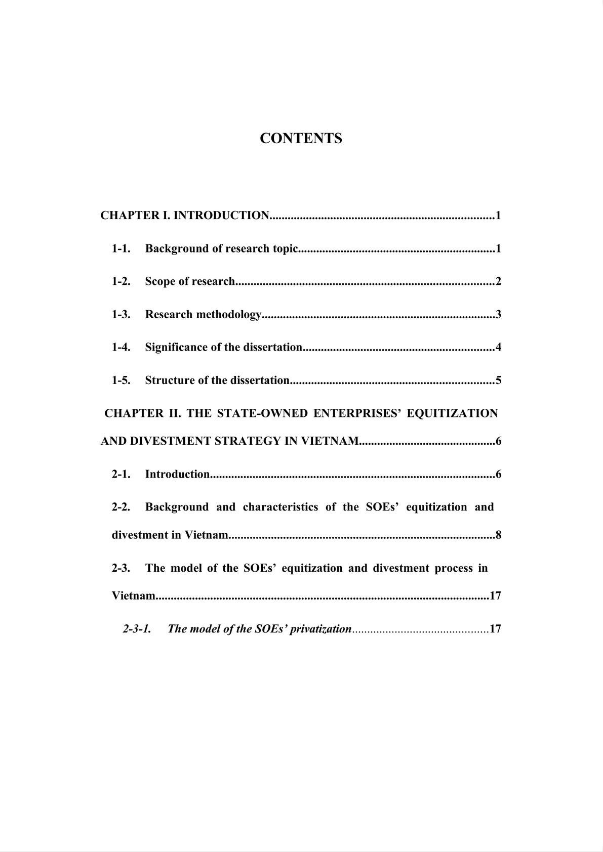  LEGAL ISSUES REGARDING FOREIGN INVESTORS’ PARTICIPATION IN THE STATE-OWNED ENTERPRISES’ EQUITIZATION AND DIVESTMENT PROCESS IN VIETNAM-10