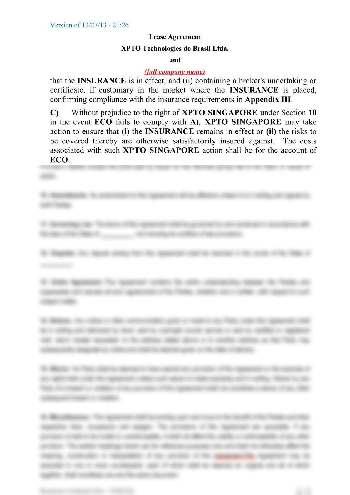 Subsea equipment lease agreement-4