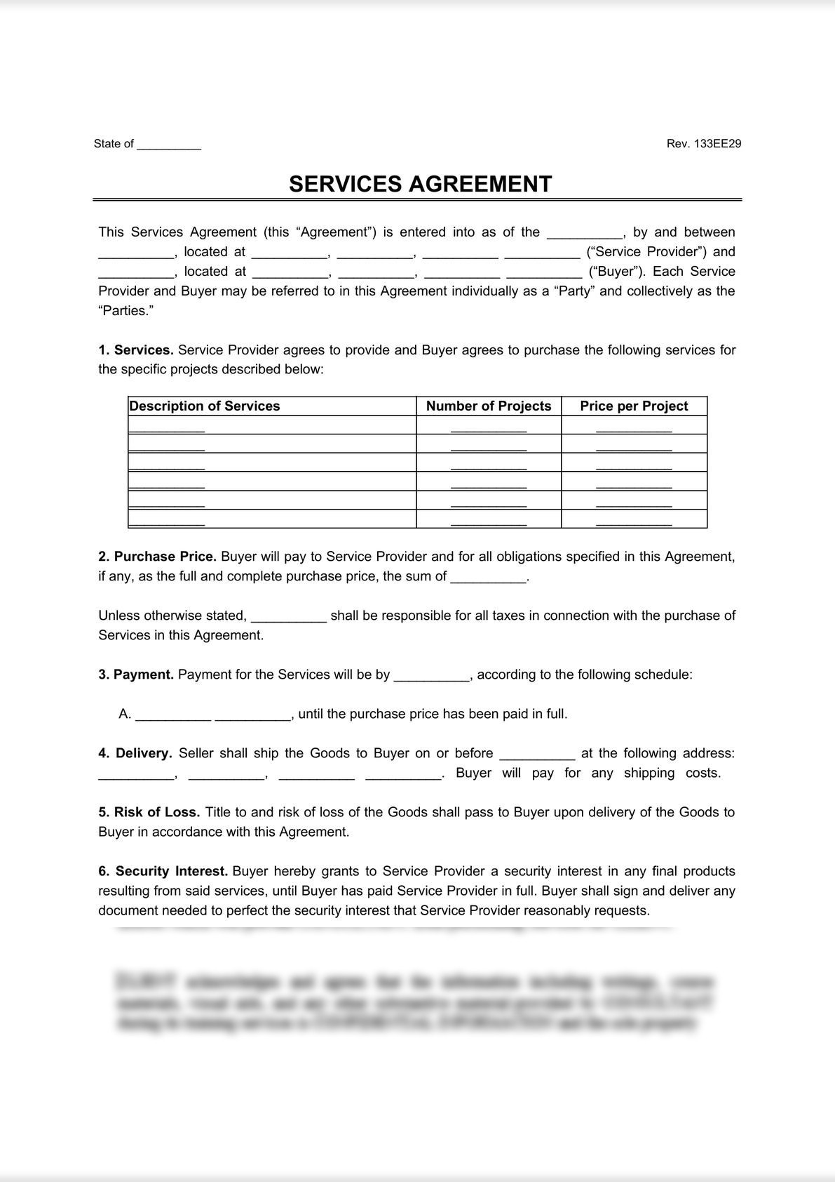 Simple service agreement-2